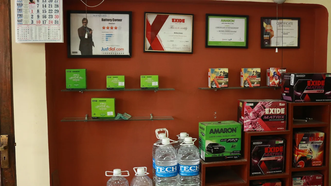 Happy Indian customer at our wholesale battery store